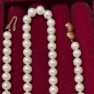 18 inch freshwater pearl necklace
